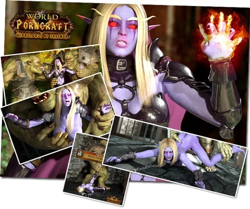The World of Porncraft: Whorelords of Draenor cover