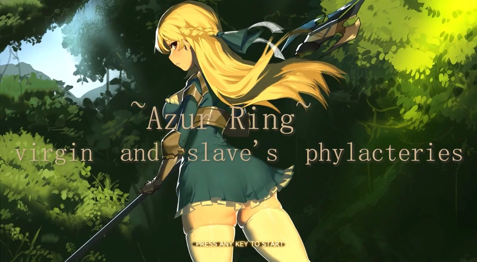 ~Azur Ring~ virgin and slave's phylacteries cover