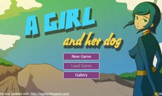 A Girl And Her Dog cover