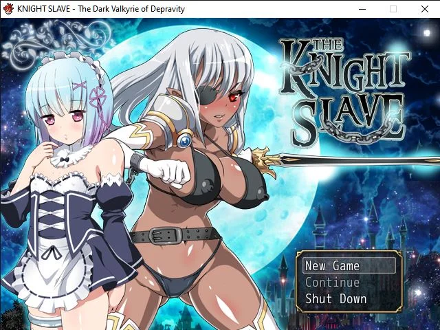 KNIGHT SLAVE The Dark Valkyrie of Depravity cover