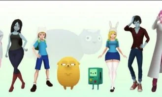 What if Adventure Time was a 3D Anime Game cover
