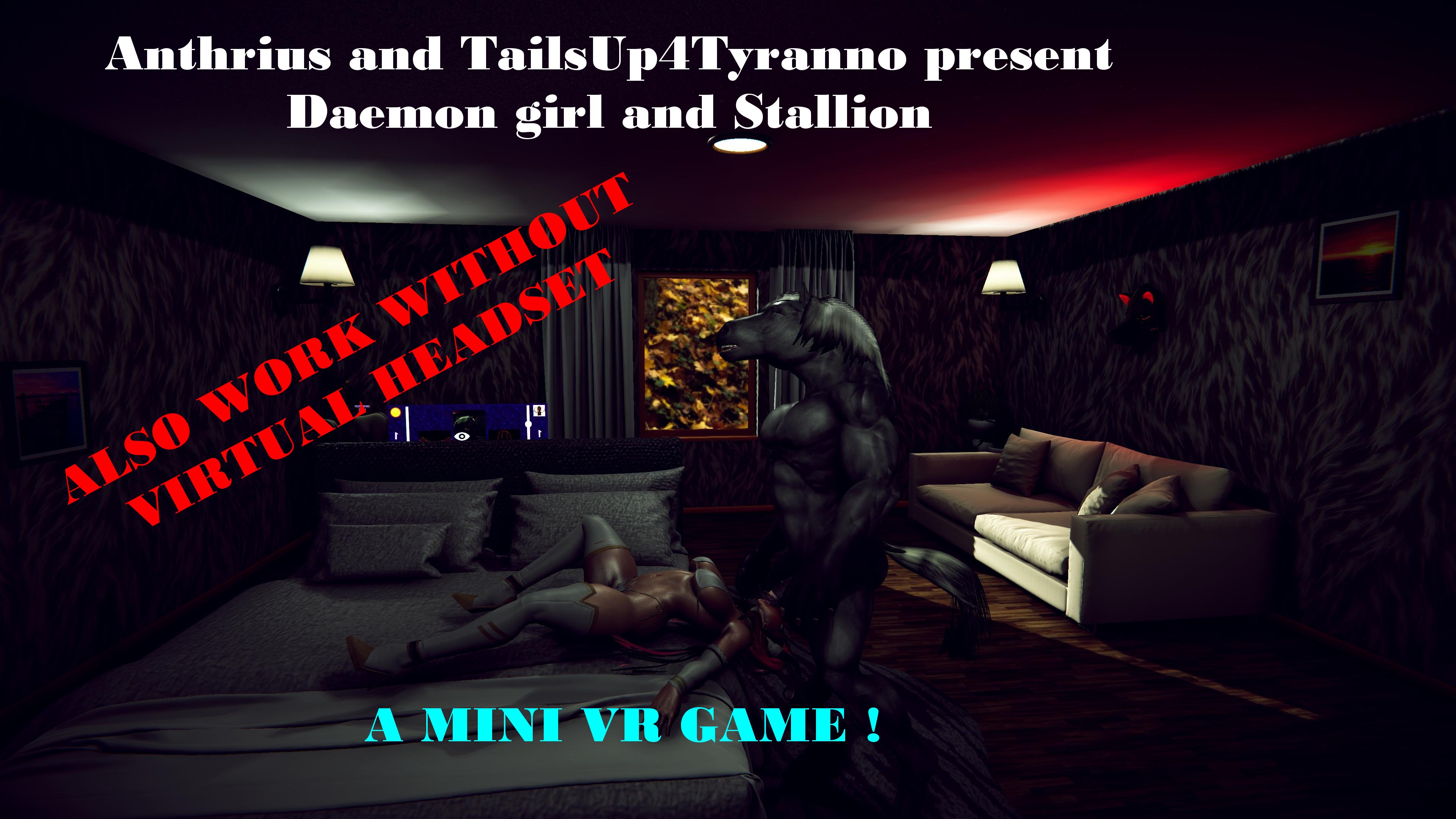 Daemon girl and Stallion cover