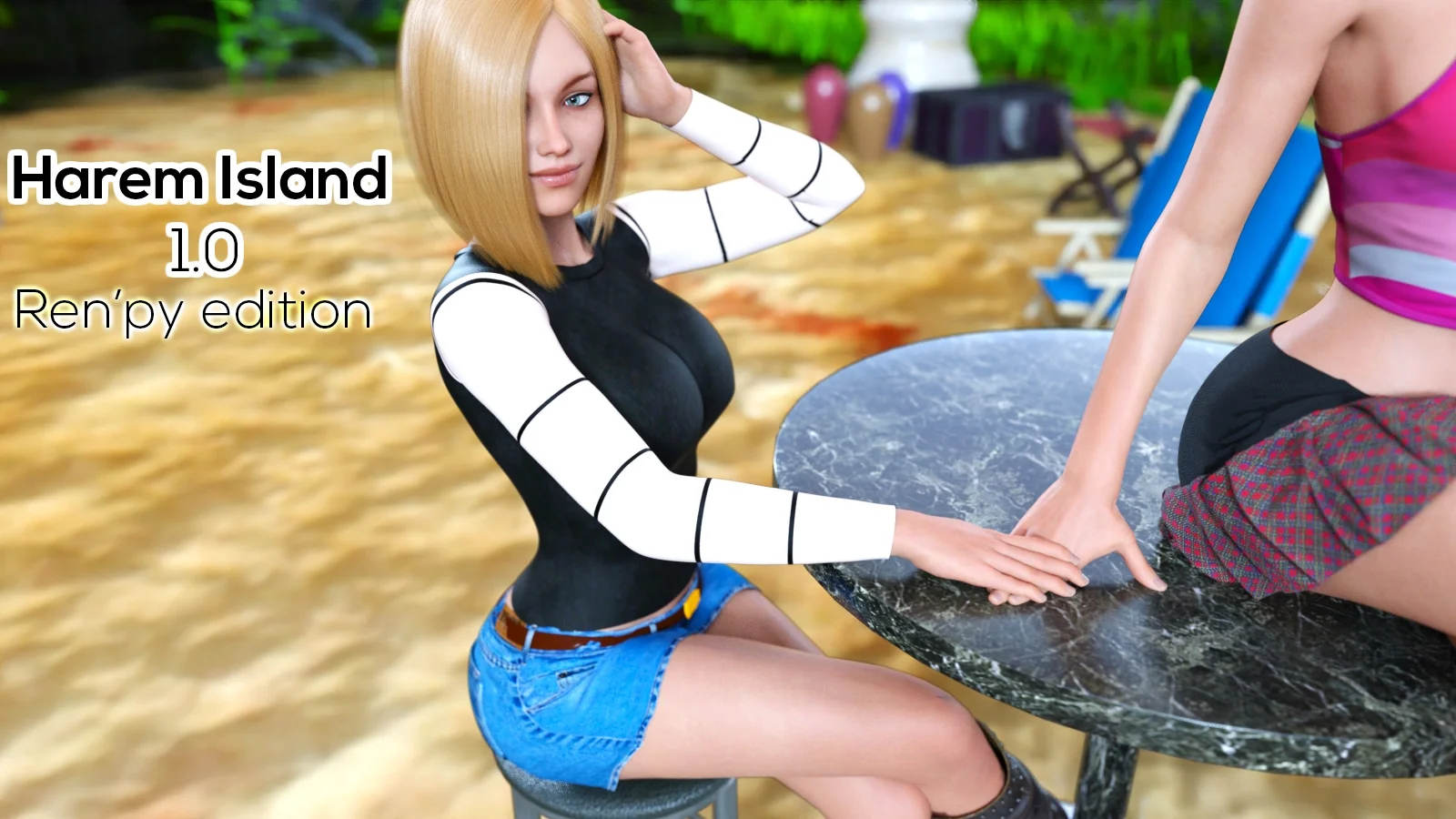Harem Island Unofficial Ren'Py Version cover