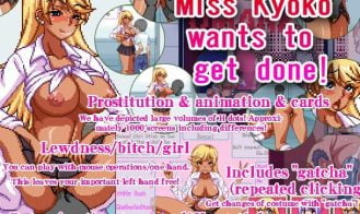 Miss Kyoko wants to get done! cover