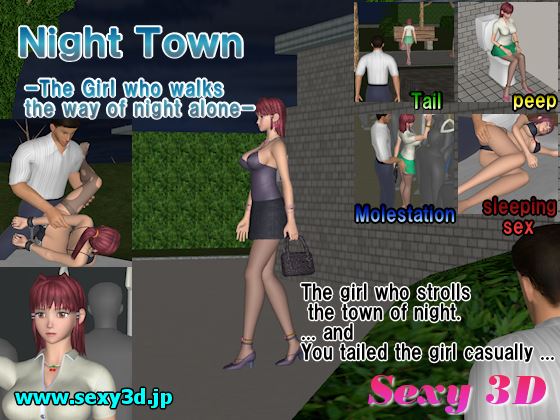 Night Town The girl who walks the way of night alone cover