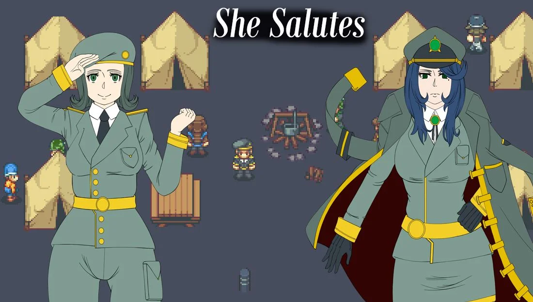 She Salutes cover