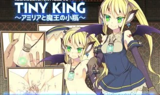 TINY KING ~Amelia and the Little Flask of the Demon King~ cover