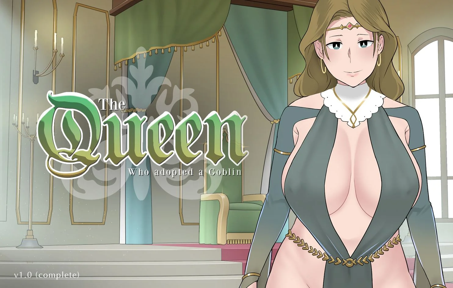 The Queen Who Adopted a Goblin cover
