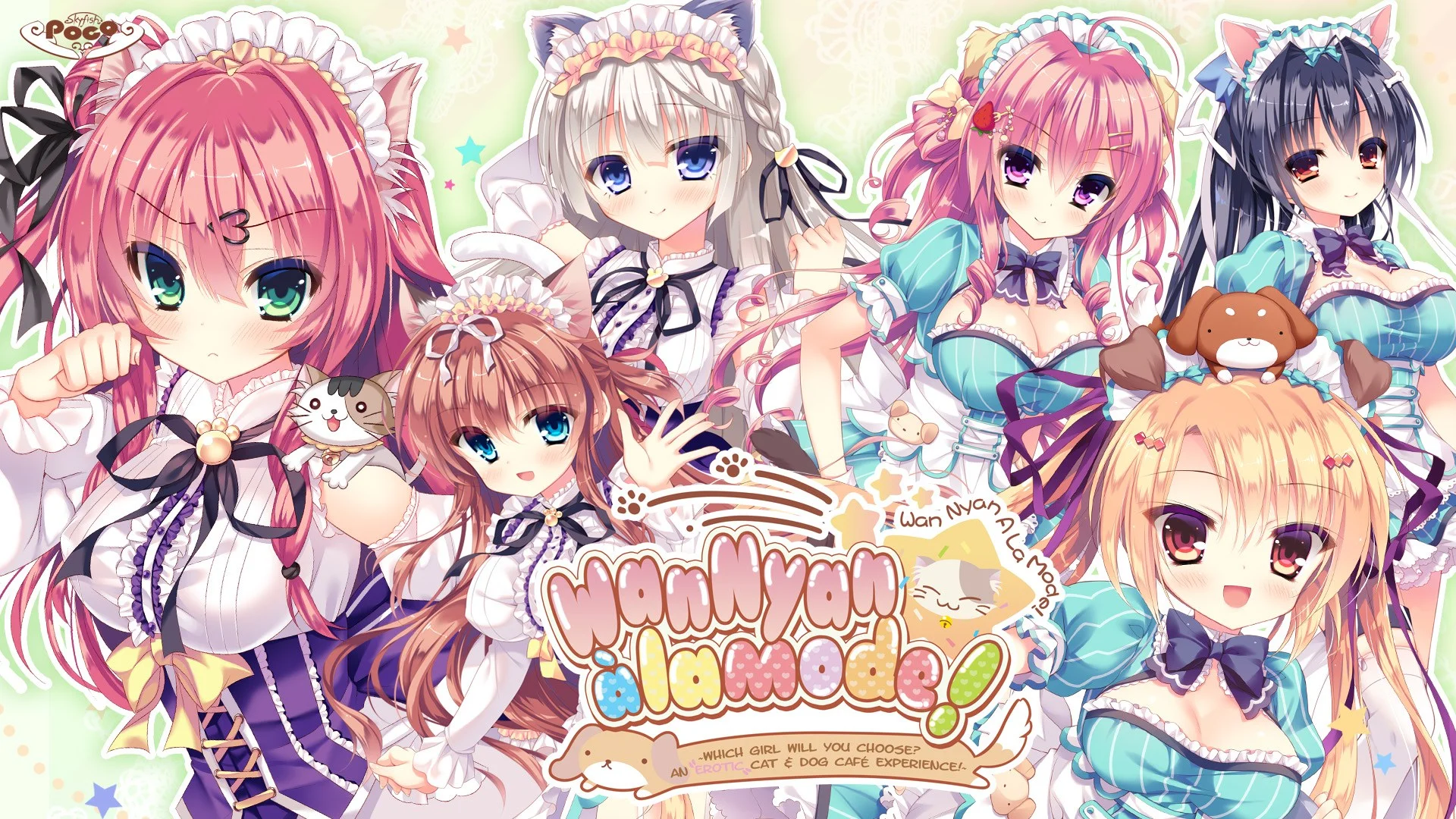 WanNyan a la mode! Which Girl Will You Choose? An Erotic Cat And Dog Cafe Experience cover