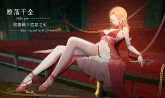 Fallen girl: Black rose and the fire of desire cover