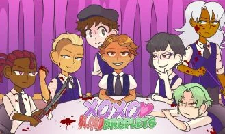XOXO Blood Droplets cover