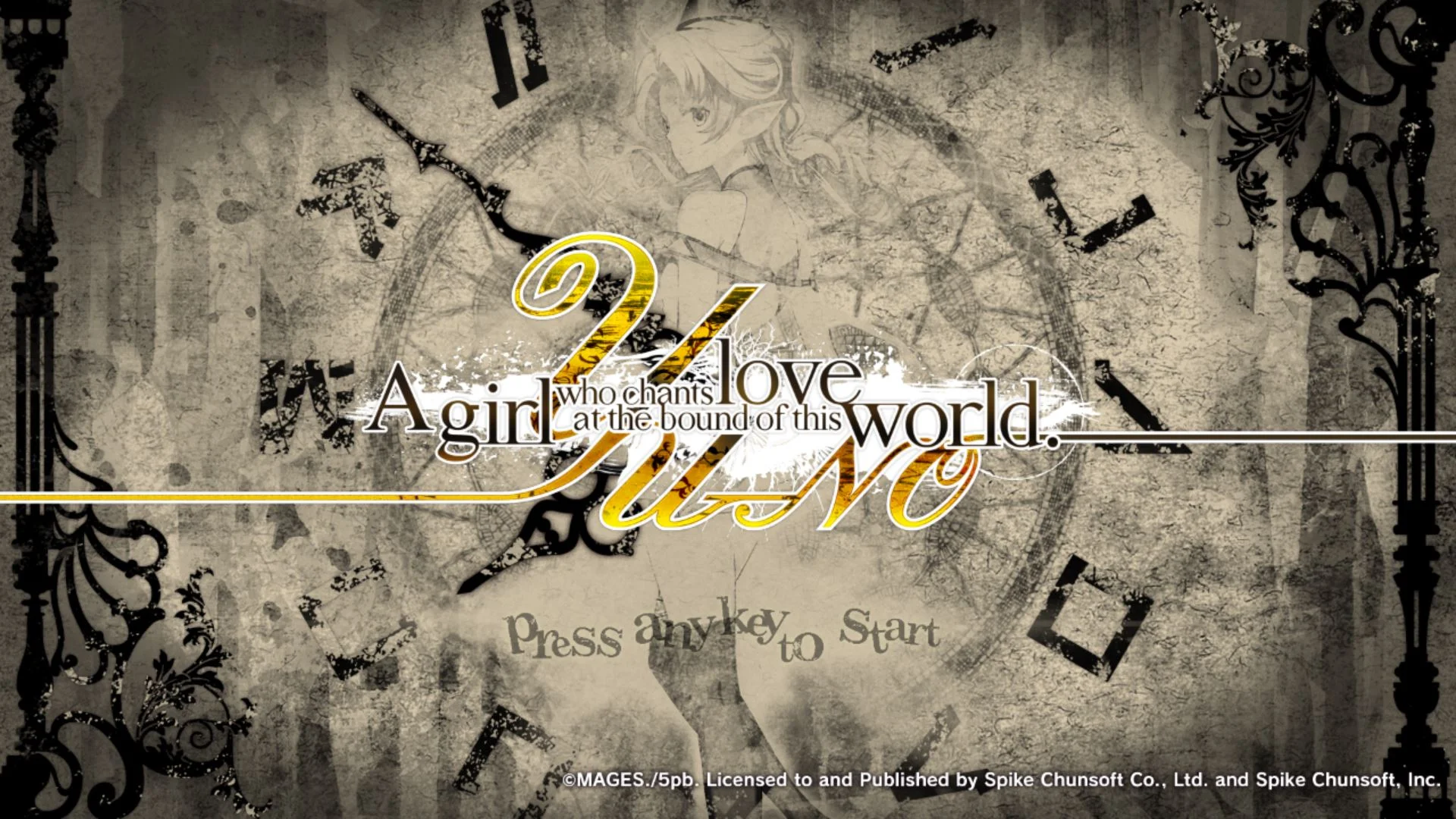 YU-NO: A Girl Who Chants Love at the Bound of this World (2019) cover