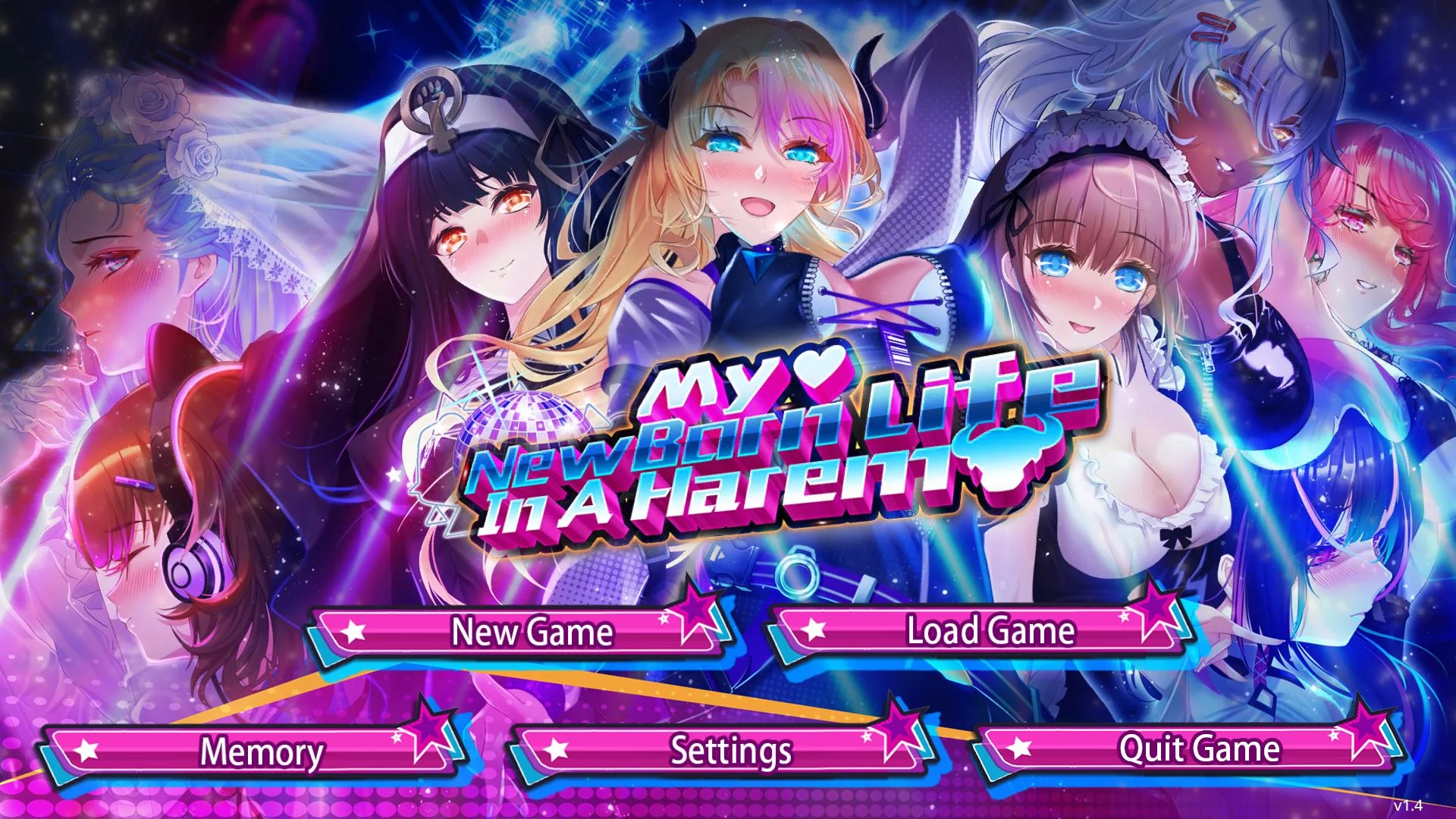My Newborn Life In A Harem cover