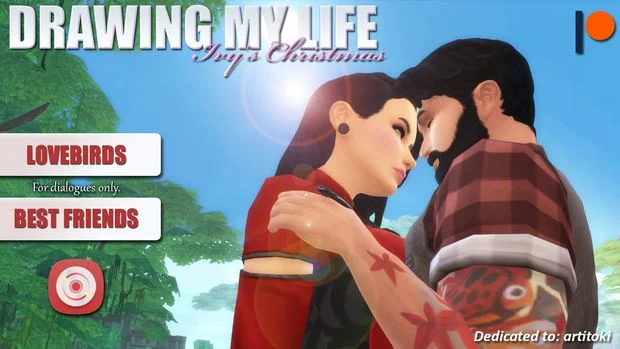 Drawing My Life Ivy's Christmas cover