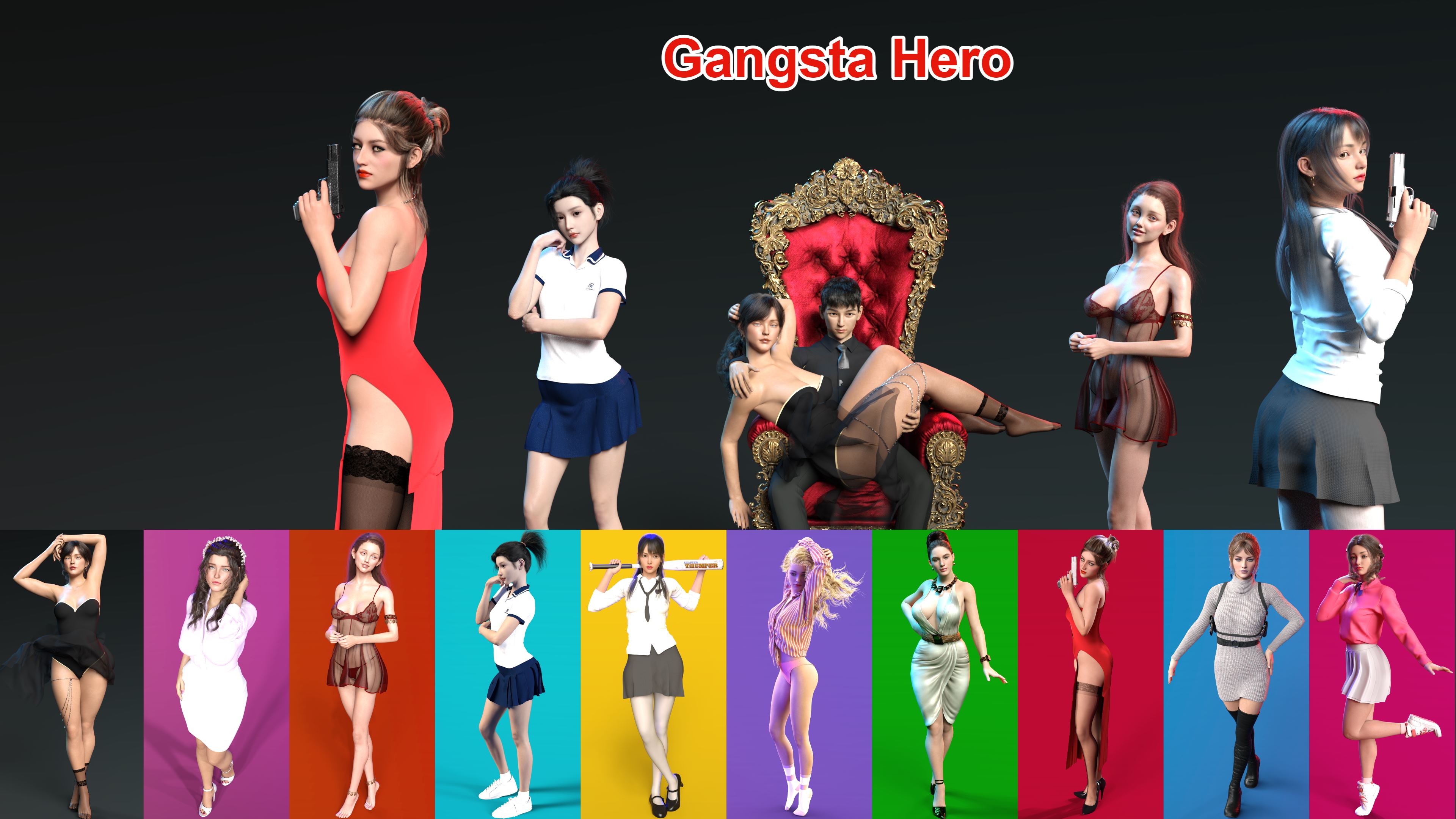 Gangsta Hero cover