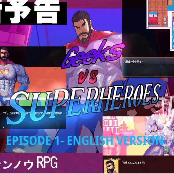 Geeks vs Superheroes cover