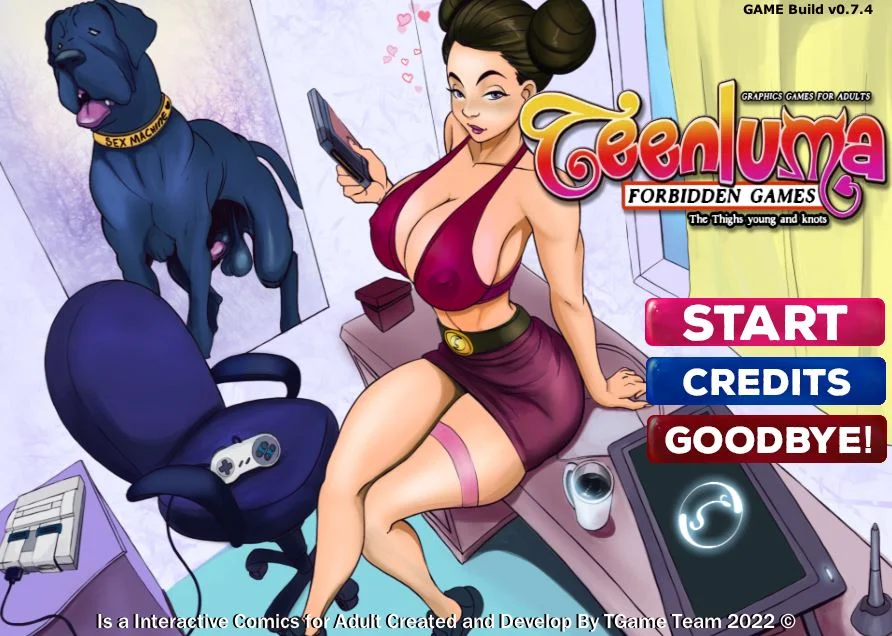 Teenluma The Forbidden Games cover