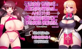 Lewd Crest Knightess and the Perverted Demon Queen cover