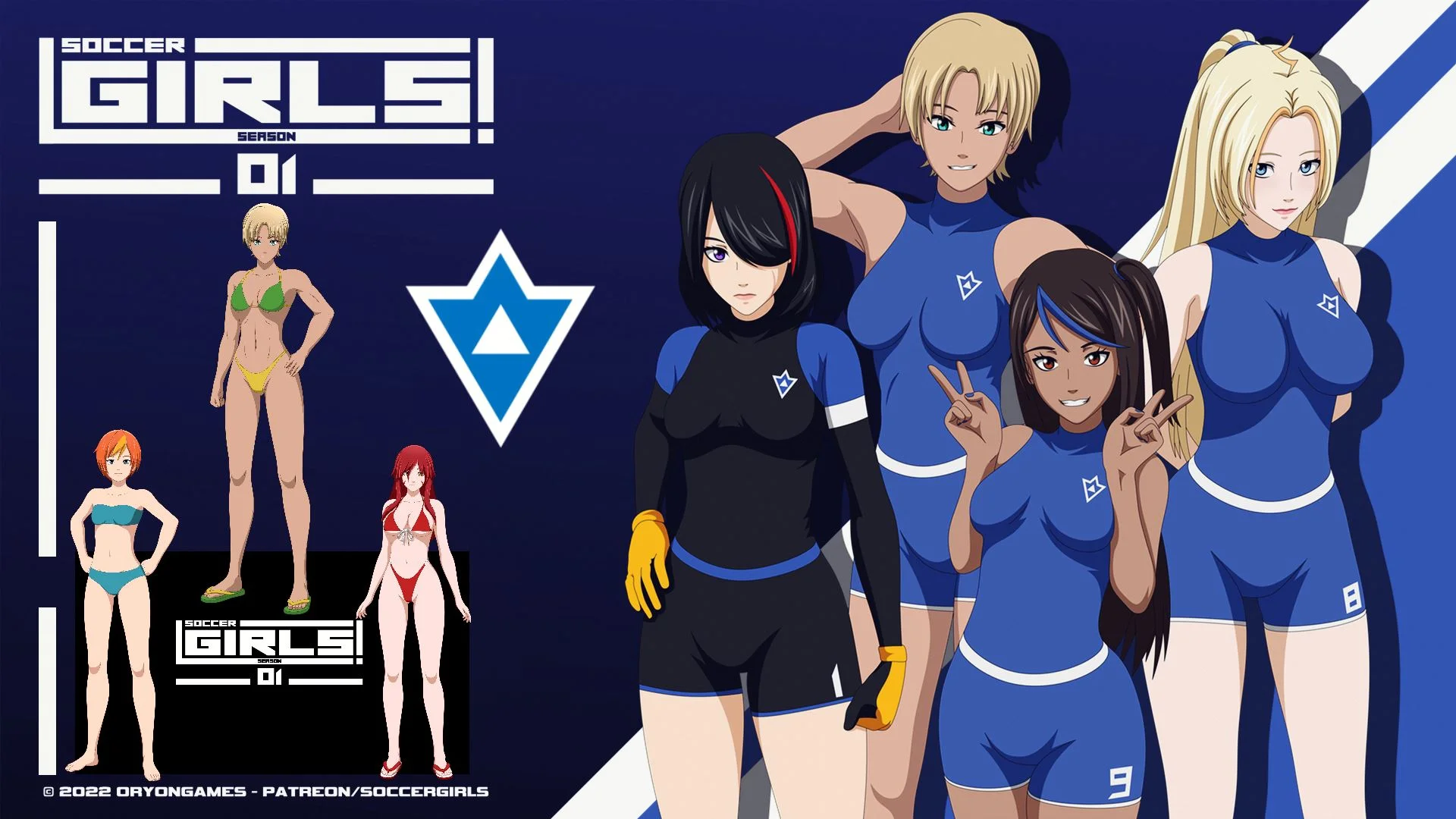 Soccer Girls! cover