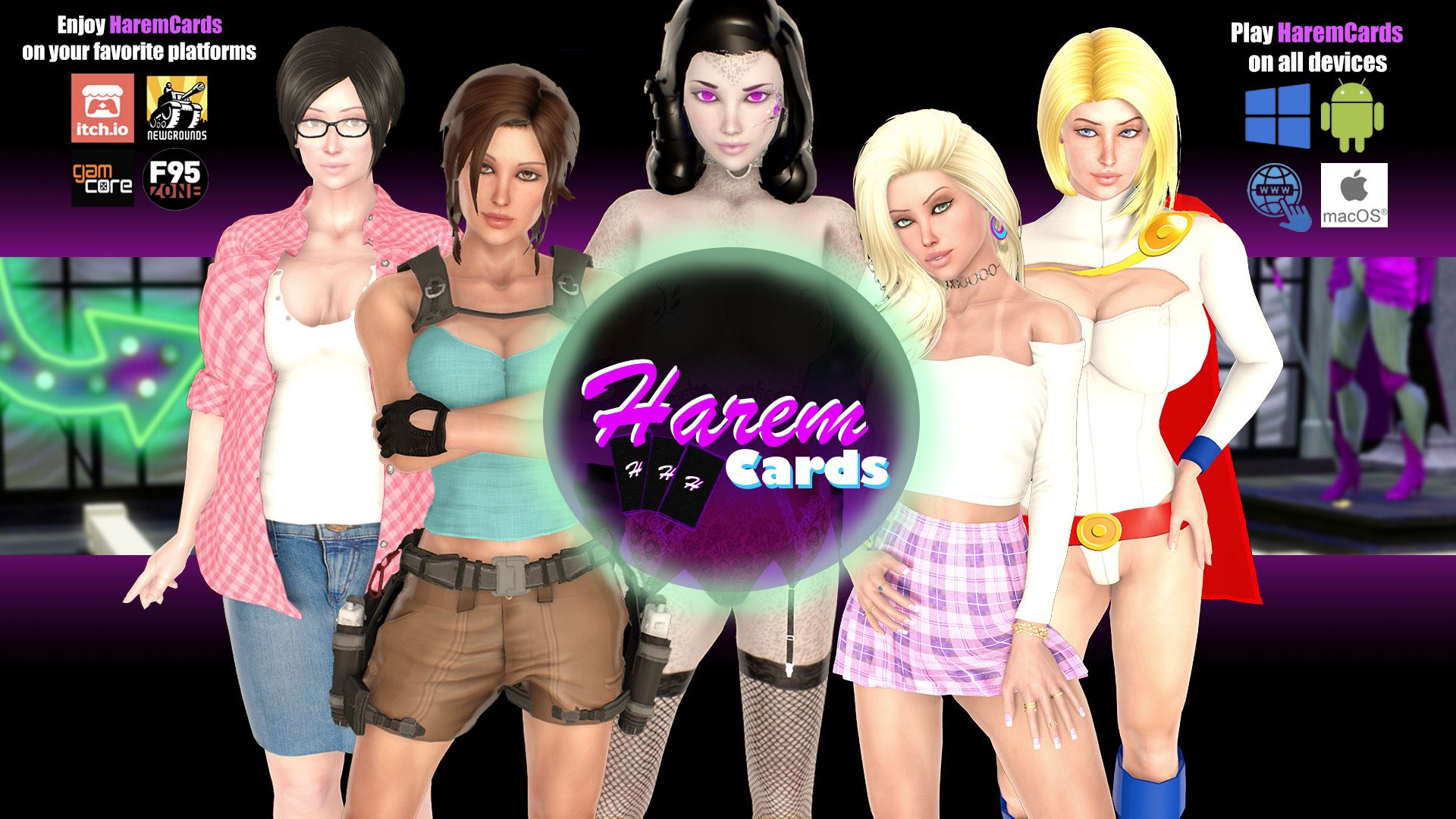 HaremCards cover