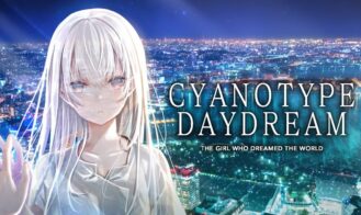 Cyanotype Daydream -The Girl Who Dreamed the World cover
