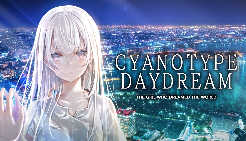 Cyanotype Daydream -The Girl Who Dreamed the World cover