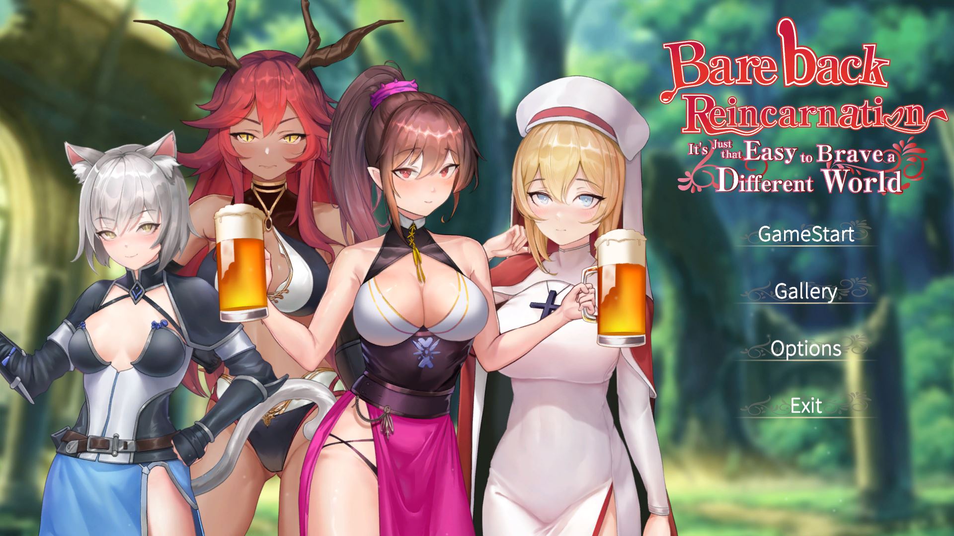 Bareback Reincarnation - It's Just That Easy to Brave a Different World cover