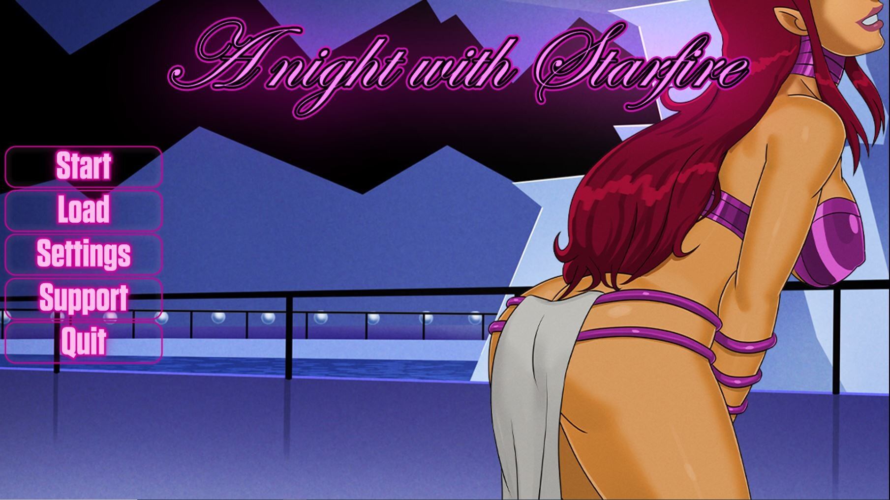 A night with Starfire cover