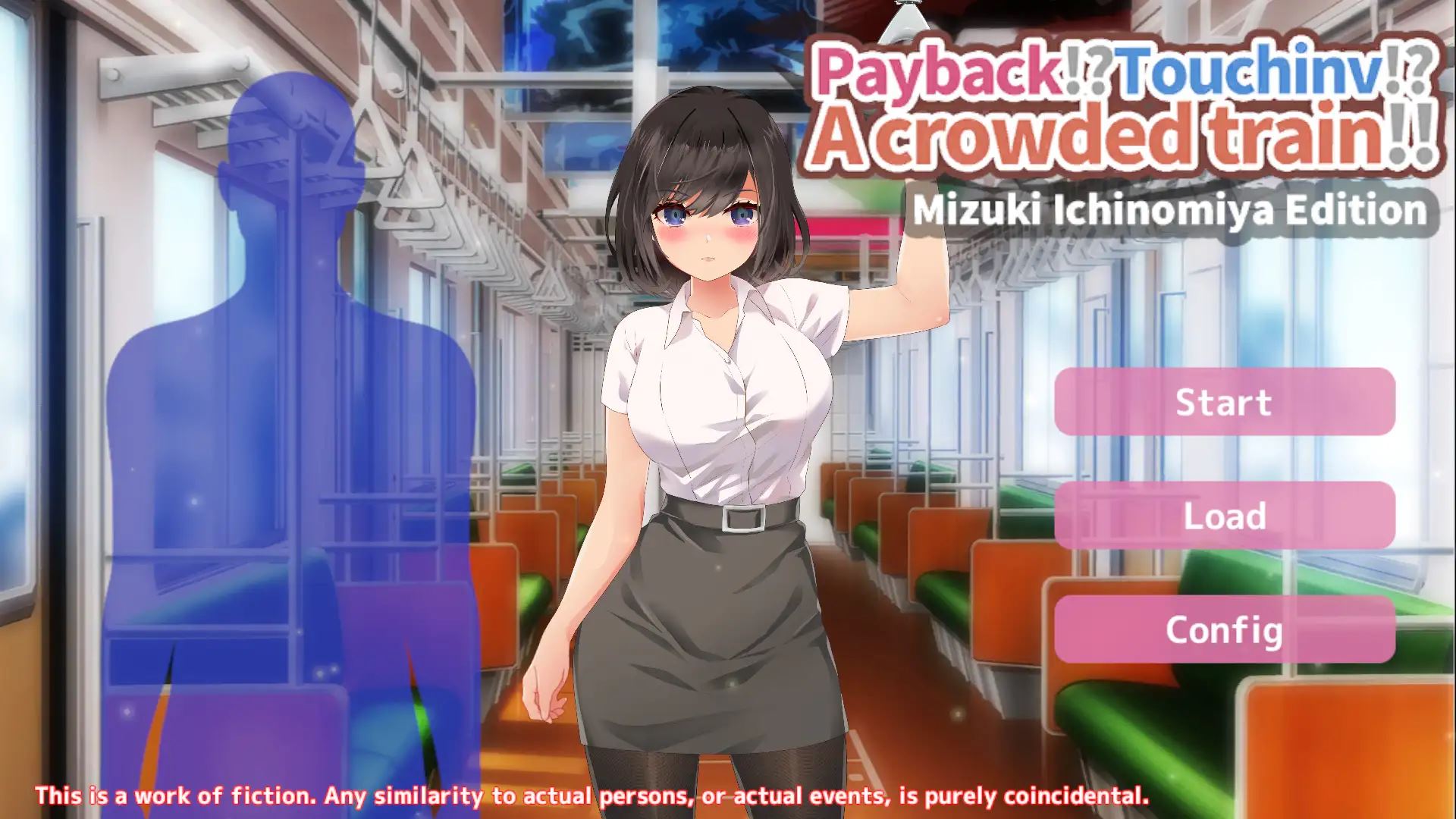 Payback!? Touchinv!? A Crowded Train!! Mizuki Ichinomiya Edition cover