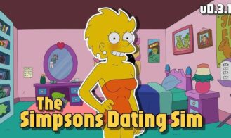 The Simpsons Dating Sim cover