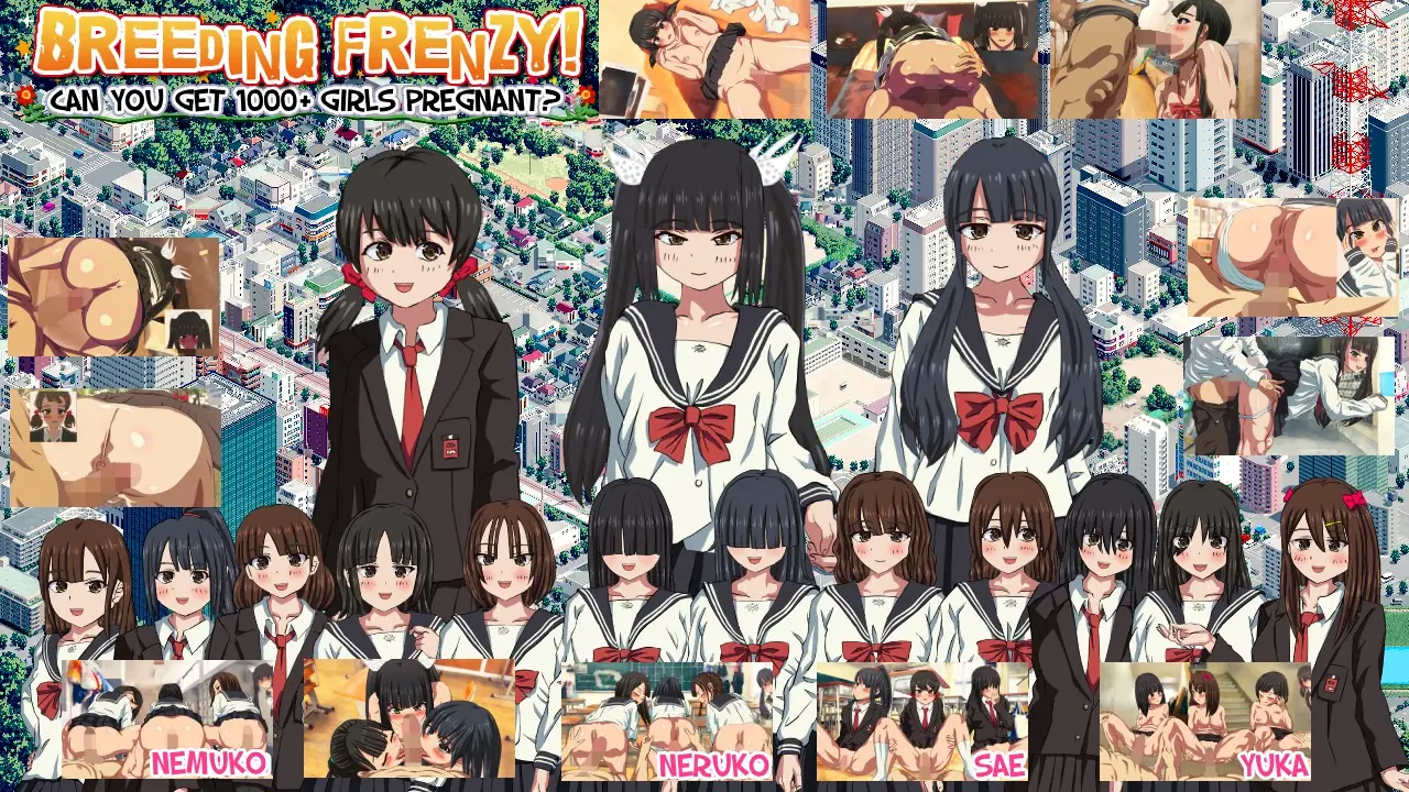 Breeding Frenzy! Can you get 1000+ girls pregnant? cover