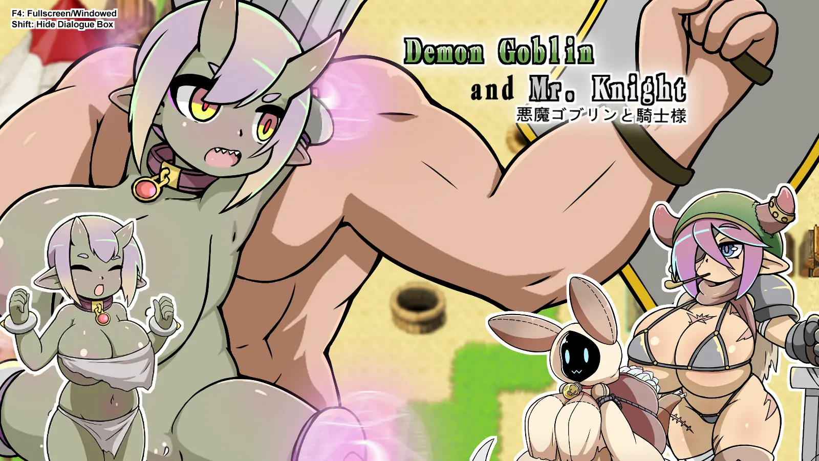 Demon Goblin and Mr. Knight cover