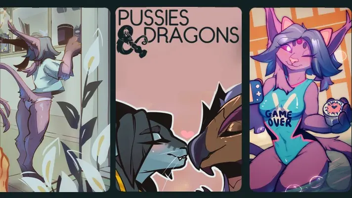 Pussies & Dragons cover