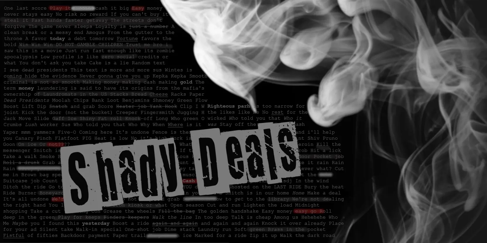 Shady Deals cover