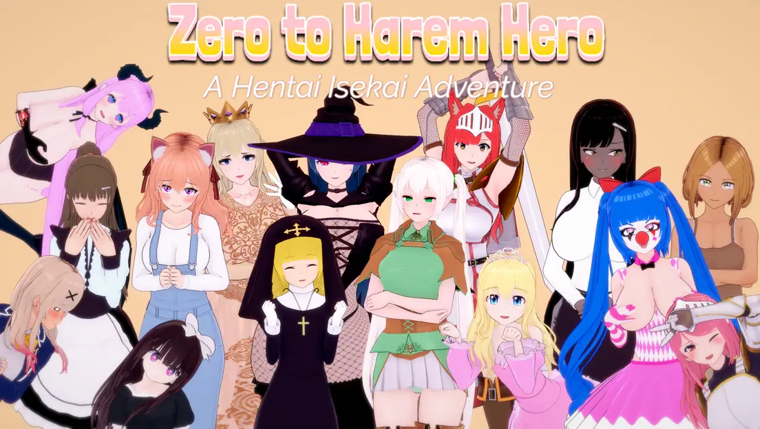 Zero to Harem Hero: A Hentai Isekai Adventure cover