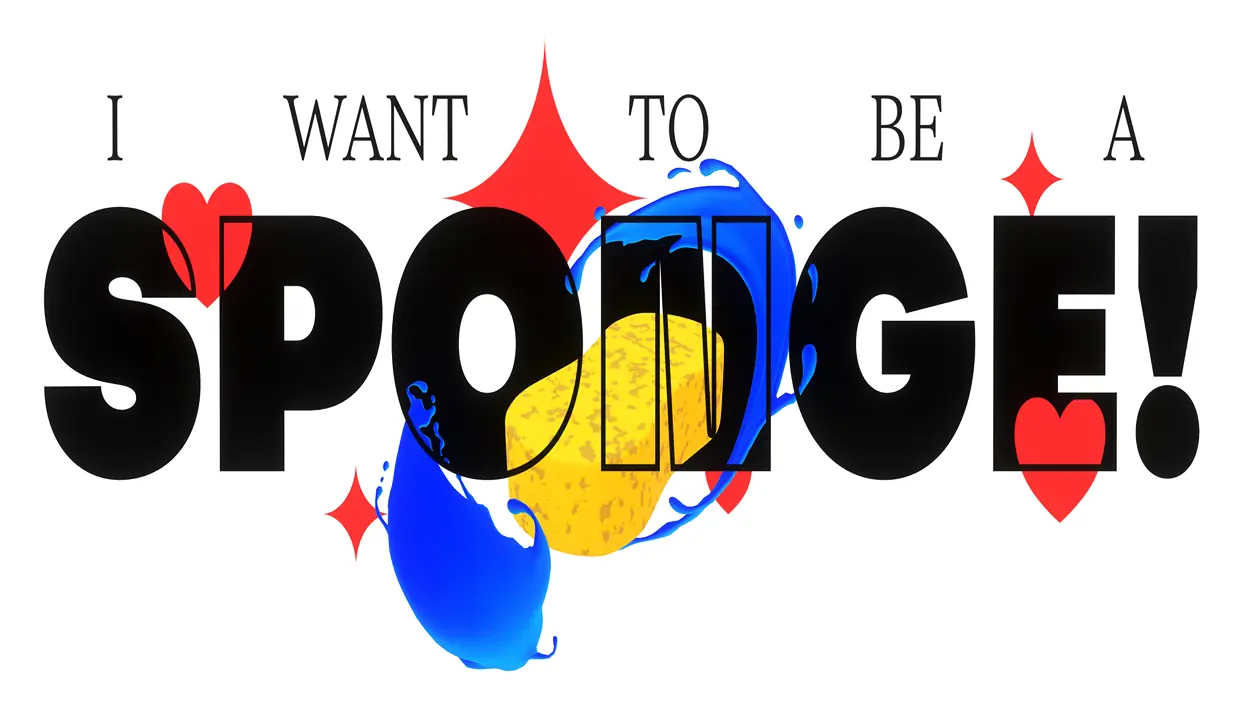 I Want To Be A Sponge! cover