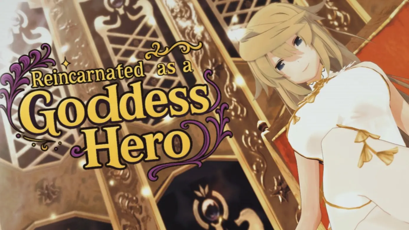 Reincarnated as a Goddess Hero cover