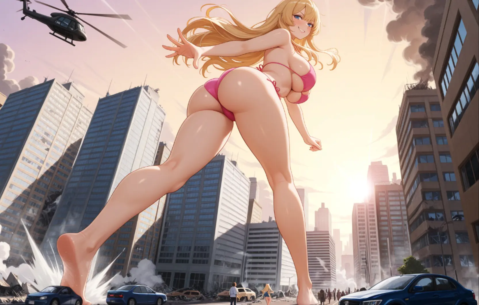 Melinda the alien giantess cover