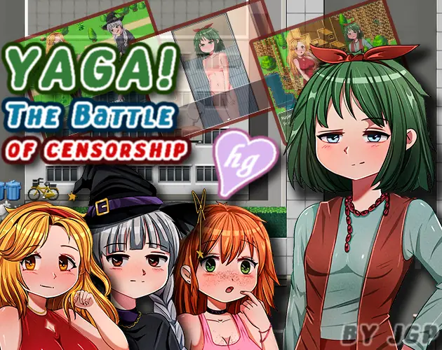 Yaga! The Battle of censorship cover