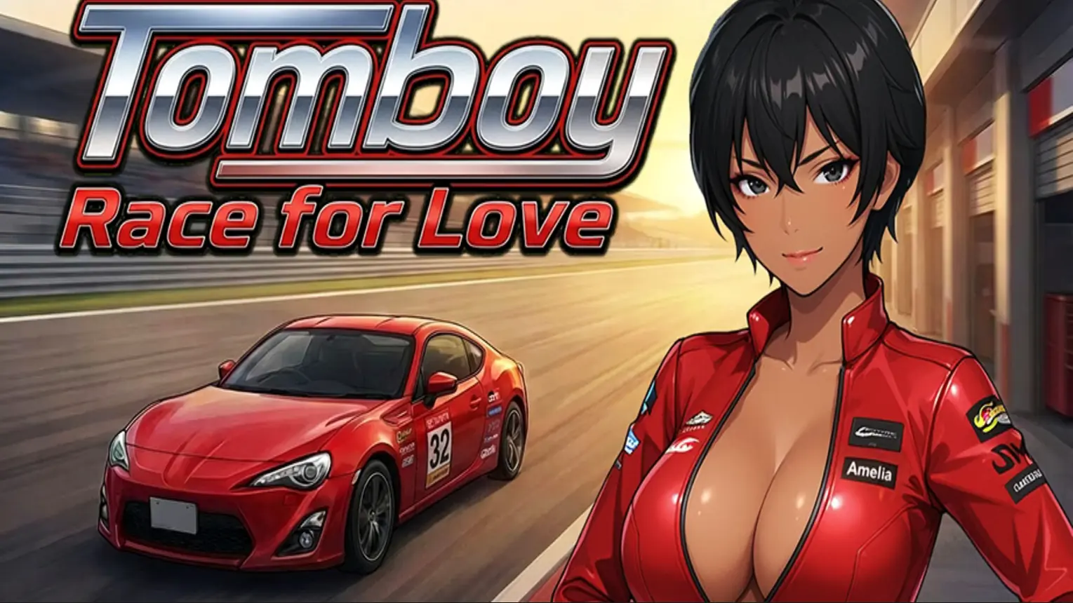 Tomboy Race for Love cover