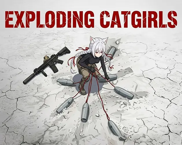 Exploding CatGirls cover