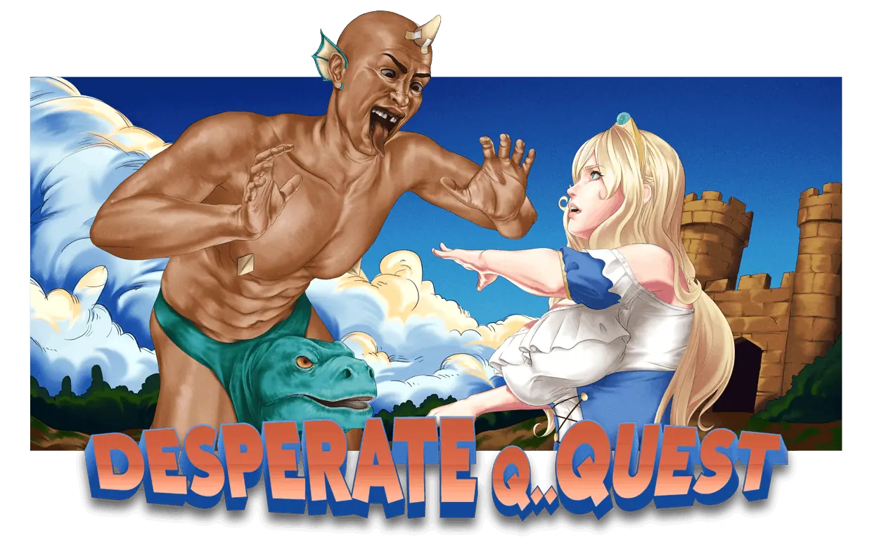 Desperate Q..Quest cover
