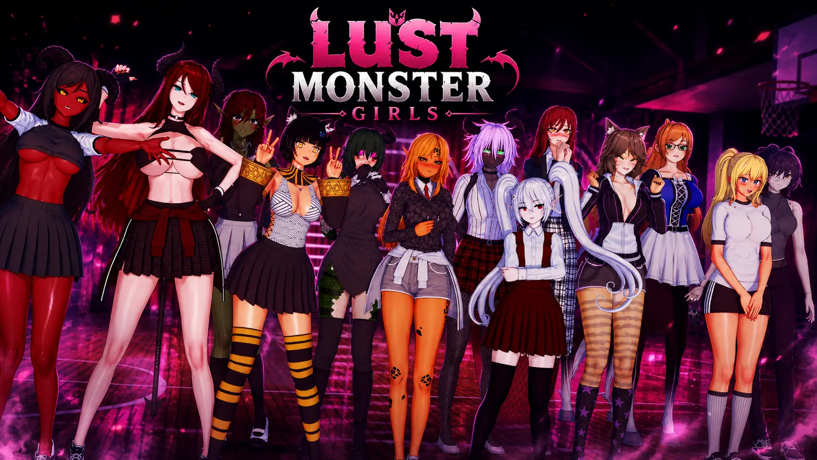 Lust Monster Girls cover
