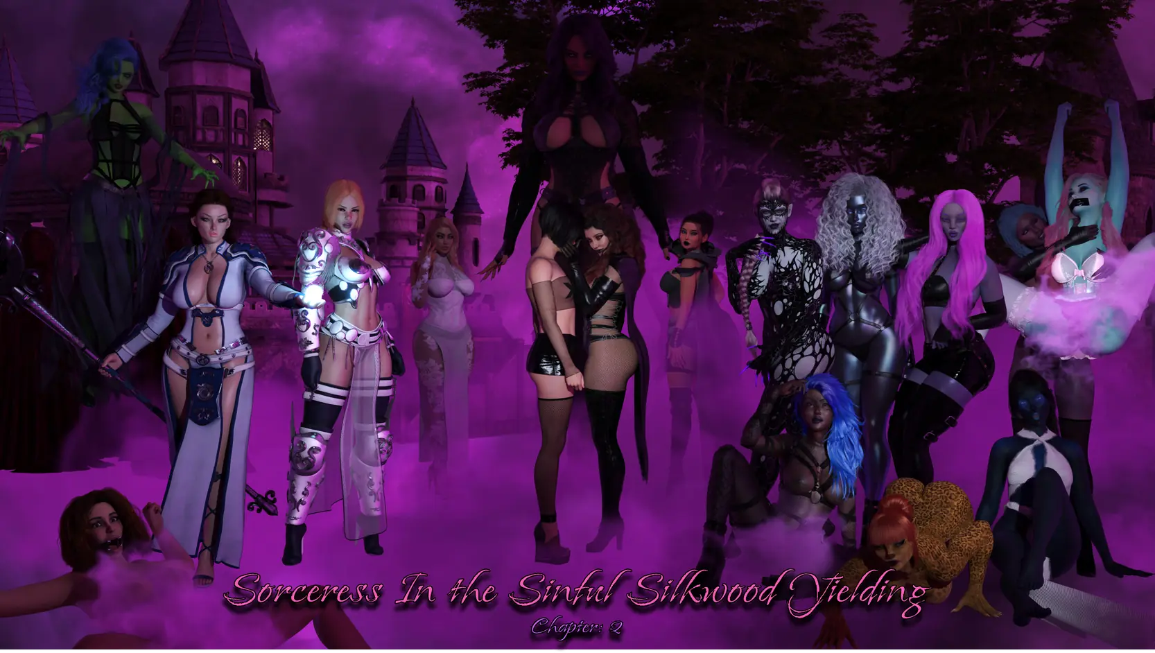 Sorceress In the Sinful Silkwood Yielding cover